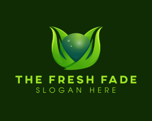 Leaf Nature Sphere logo design