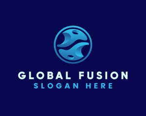 Global Tech Digital logo design