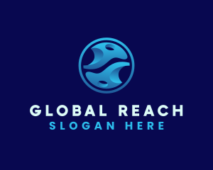 Global Tech Digital logo design