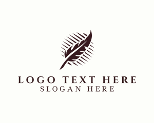 Feather Writing Pen logo