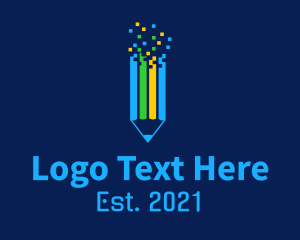 Digital Pixel Pencil  logo