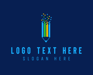 Digital Pixel Pencil  logo