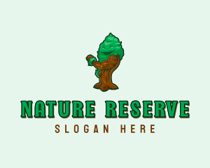 Nature Tree Garden logo design