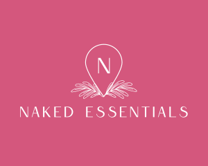 Organic Feminine Wellness Spa logo design