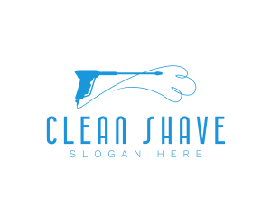 Cleaning Pressure Washer  logo design