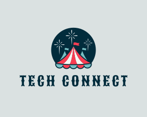 Fireworks Circus Tent logo