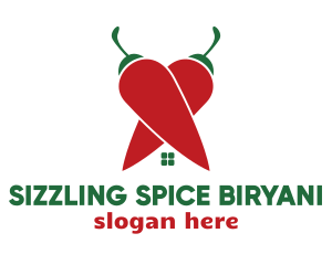 Spicy Chili House logo design