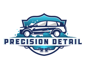 Car Wash Polish Detailing logo design