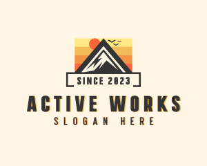 Adventure Mountain Summit logo design