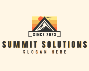 Adventure Mountain Summit logo design