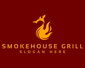 Flame BBQ Chicken logo