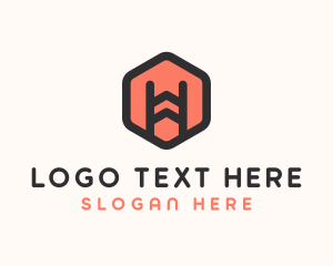 Architecture - Generic Firm Badge Letter H logo design