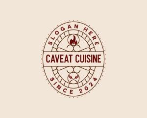 Oven Diner Cuisine logo design