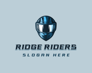 Safety Motorcycle Helmet  logo design