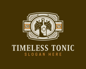 Wine Vineyard Liquor logo
