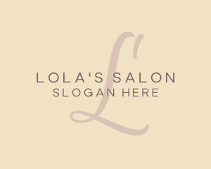 Feminine Styling Salon logo design