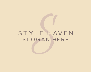 Feminine Styling Salon logo design