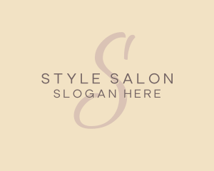 Feminine Styling Salon logo design