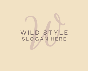 Feminine Styling Salon logo design