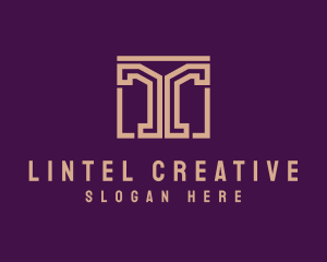 Luxury Hotel Door Column logo