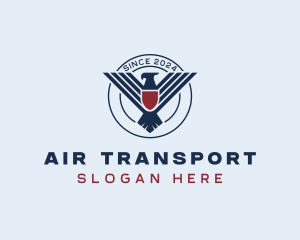 Eagle Shield Air Force logo design