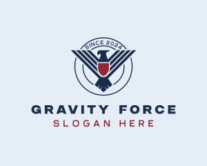 Eagle Shield Air Force logo design