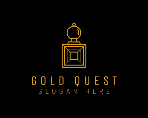 Gold Luxury Perfume logo design