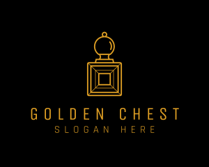 Gold Luxury Perfume logo design