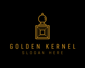 Gold Luxury Perfume logo design