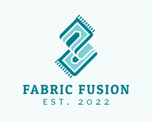 Woven Carpet Flooring logo design