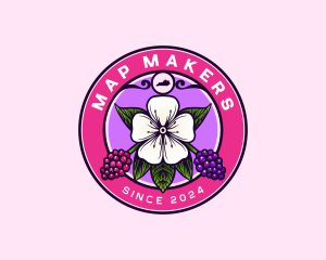 Kentucky Blackberry Blossom logo design