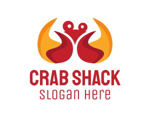 Seafood Flame Crab logo