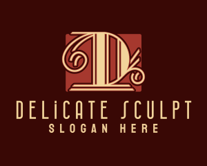 Antique Ornate Pillar logo design