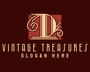 Antique Ornate Pillar logo