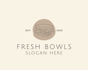 Sandwich Deli Restaurant logo design