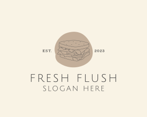 Sandwich Deli Restaurant logo design