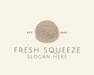 Sandwich Deli Restaurant logo design