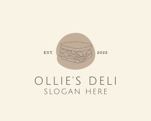 Sandwich Deli Restaurant logo design