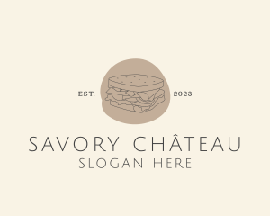 Sandwich Deli Restaurant logo design