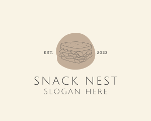 Sandwich Deli Restaurant logo design