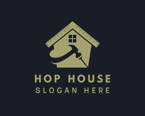 Hammer House Repair logo design