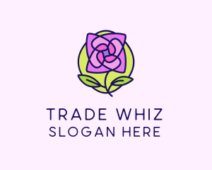 Flower Plant Garden Logo