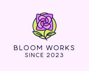 Flower Plant Garden logo design