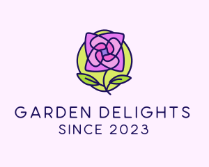 Flower Plant Garden logo design