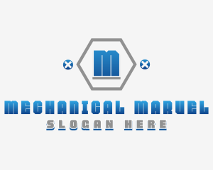 Industrial Mechanic Engineering logo design