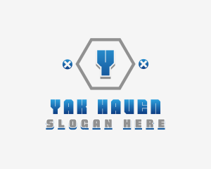 Industrial Mechanic Engineering logo design