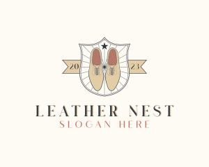 Brogue Shoes Shield logo
