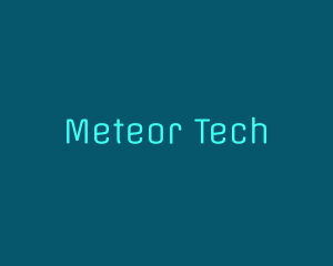 Futuristic Computer Tech logo design