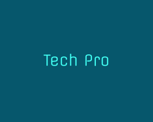 Futuristic Computer Tech logo design