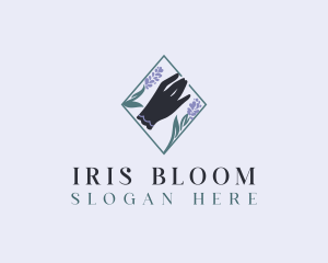 Floral Bloom Hand logo design